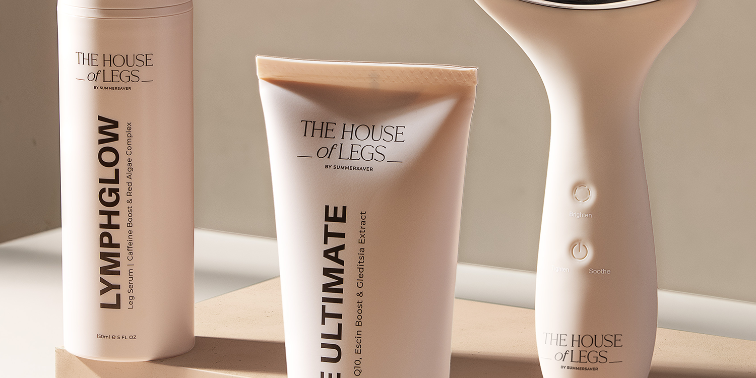 The House of Legs Ultimate Leg Ritual Trio mit Serum, Creme und EMS-Gerät