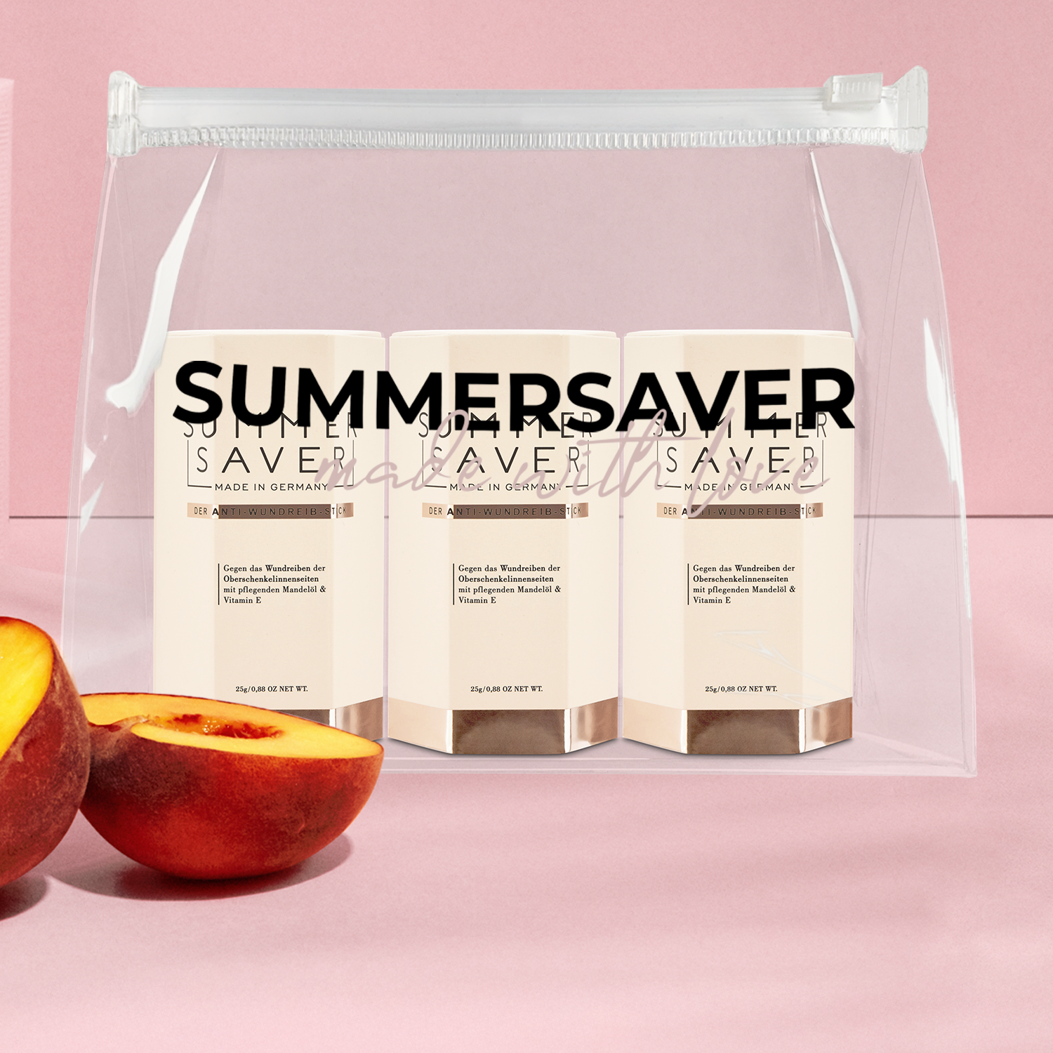 SUMMERSAVER Woman 3er-Set mit drei Anti-Wundreib-Sticks