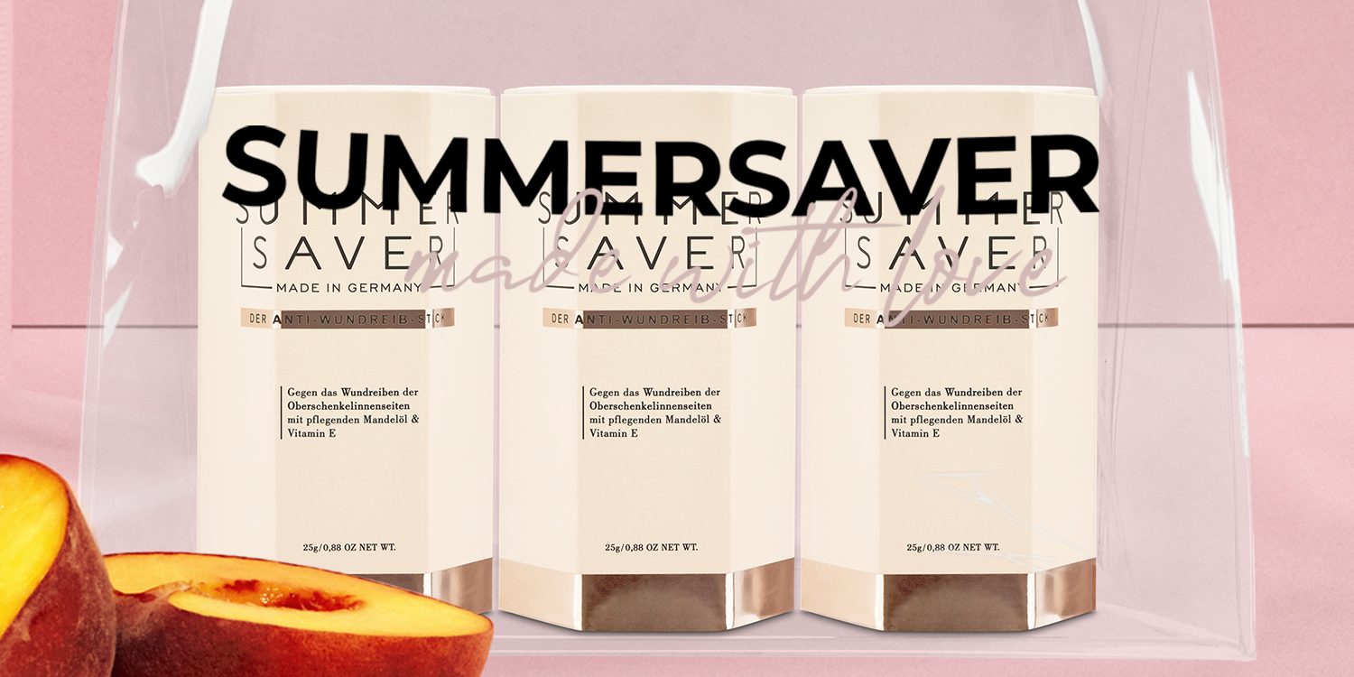 SUMMERSAVER Woman 3er-Set mit drei Anti-Wundreib-Sticks